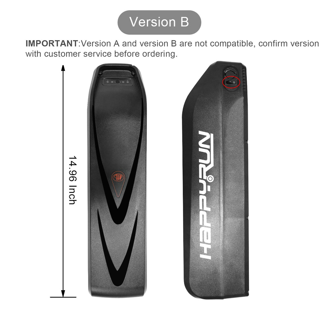 Removable E-Bike Battery Long Range