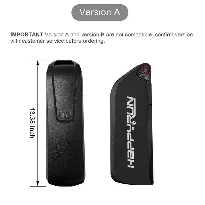 Removable E-Bike Battery Long Range