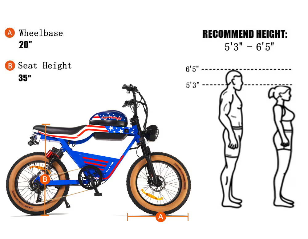 HappyRun fast 2000W long range electric bike G100 Geometry