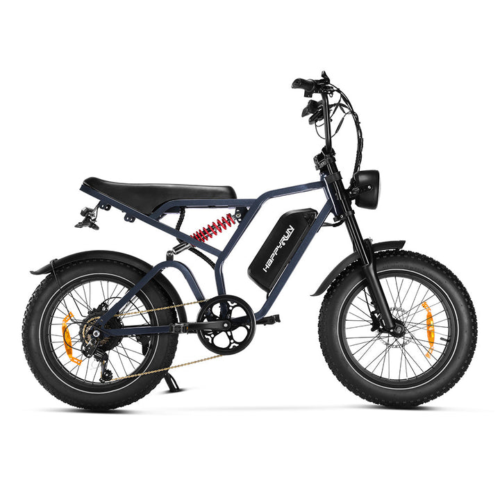 Happyrun Tank G60 Pro 1000W Moped Style Offroad Electric Bike